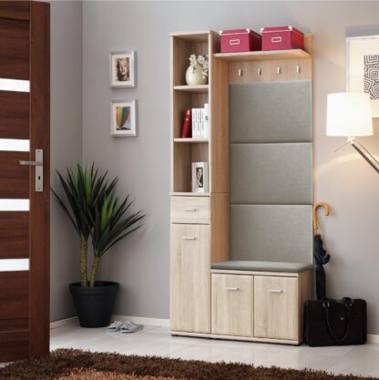 ASM Möbel Garderoben-Schrank Armario V