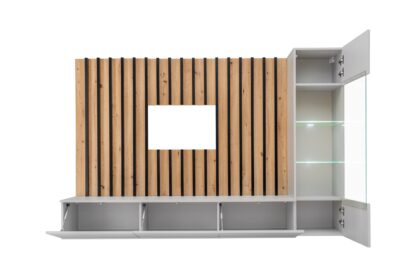 ASM Möbel Wohnwand Schrankwand Verti – Bild 3