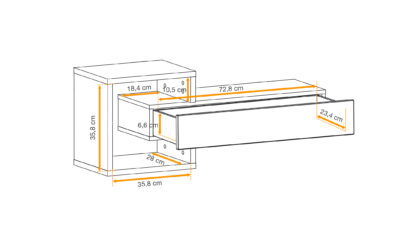 ASM Möbel Wandmodul Easy type 03 – Bild 2