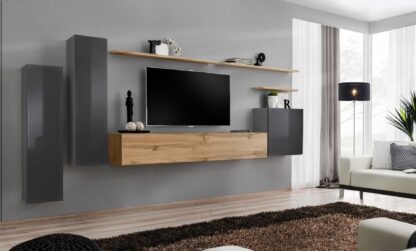 ASM Möbel Wohnwand Switch I