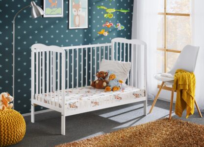 ASM Möbel Babybett Ala II mit Matratze – Bild 3