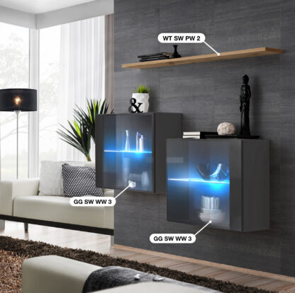 ASM Möbel Sideboard Switch SB III – Bild 2