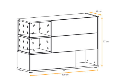 ASM Möbel Sideboard Silk – Bild 4