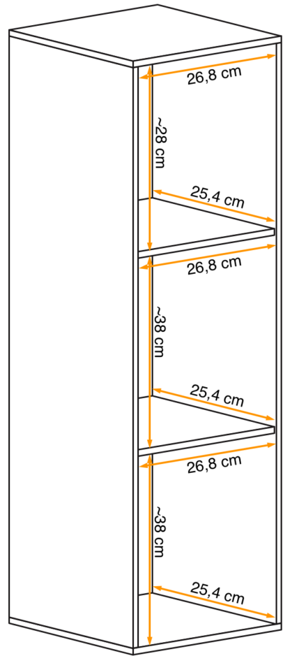 ASM Möbel Wandschrank Switch SW 2 – Bild 2