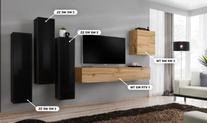 ASM Möbel Wohnwand Switch III – Bild 2