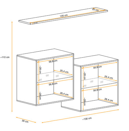 ASM Möbel Sideboard Switch SB III – Bild 3