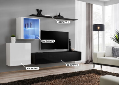 ASM Möbel Wohnwand Switch XV – Bild 2