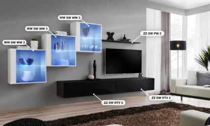ASM Möbel Wohnwand Switch XX – Bild 2