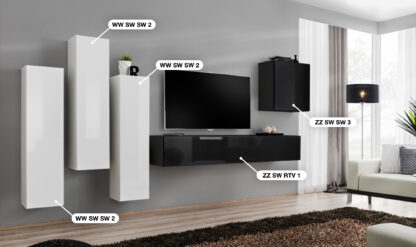 ASM Möbel Wohnwand Switch III – Bild 2