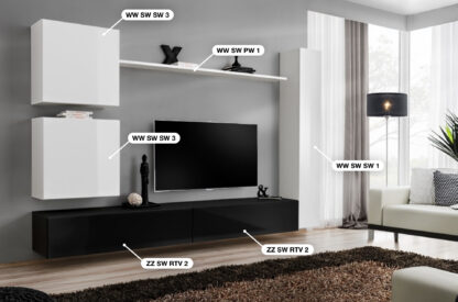 ASM Möbel Wohnwand Switch VIII – Bild 2