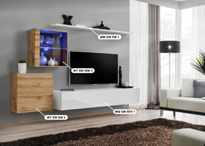 ASM Möbel Wohnwand Switch XV – Bild 2