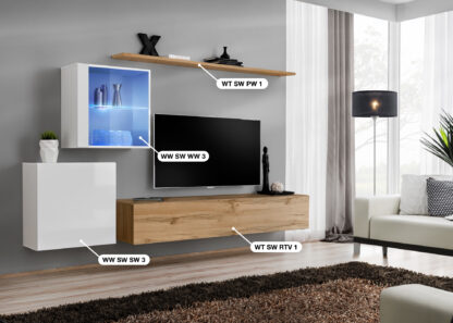 ASM Möbel Wohnwand Switch XV – Bild 2