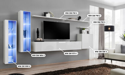 ASM Möbel Wohnwand Switch XI – Bild 2