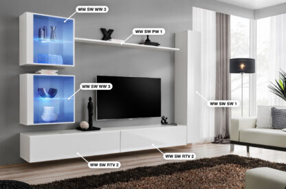 ASM Möbel Wohnwand Switch XVIII – Bild 2