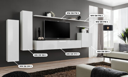 ASM Möbel Wohnwand Switch I – Bild 2