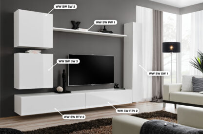 ASM Möbel Wohnwand Switch VIII – Bild 2