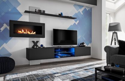 ASM Möbel Wohnwand Flame B