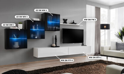 ASM Möbel Wohnwand Switch XX – Bild 2