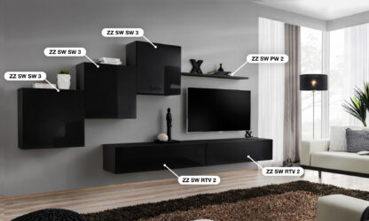 ASM Möbel Wohnwand Switch X – Bild 2