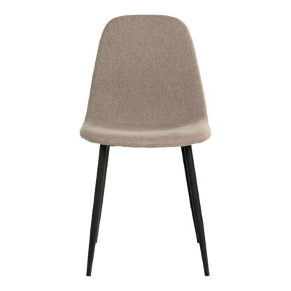 Stockholm Dining Chair – Esszimmerstuhl, Stein, schwarze Beine, HN1231 – Bild 2