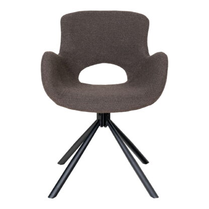 Amorim Esszimmerstuhl – Esszimmerstuhl, drehbar, Bouclé, Pilz, HN1274 – Bild 2