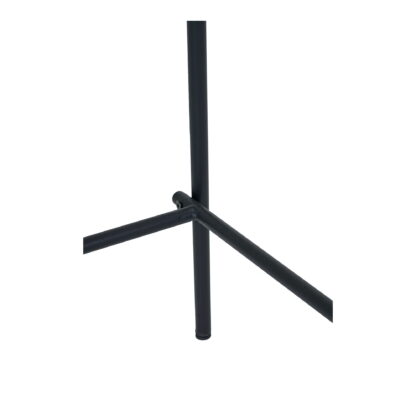 Estepona Counter Chair – Thekenstuhl, Rückenlehne aus Eschenholz, brauner Sitz mit schwarzen Beinen, HN1269 – Bild 6