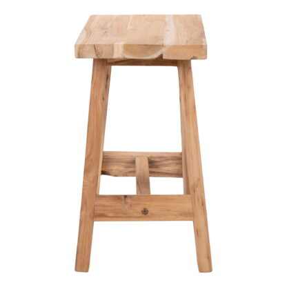 Barcelona Bank - Bank, Teak, Natur, 50x25x45 cm – Bild 3