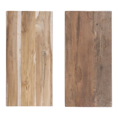 Barcelona Bank - Bank, Teak, Natur, 50x25x45 cm – Bild 4