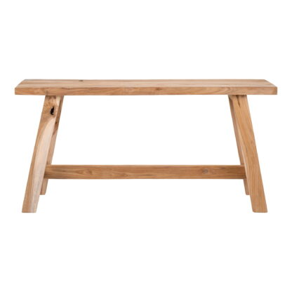 Barcelona Bank - Bank, Teak, Natur, 90x25x45 cm – Bild 2