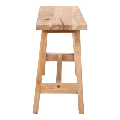 Barcelona Bank - Bank, Teak, Natur, 90x25x45 cm – Bild 3