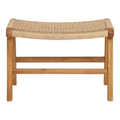 Derby Fußstütze - Fußstütze, Teak, Natur, 60x40x42 cm – Bild 2