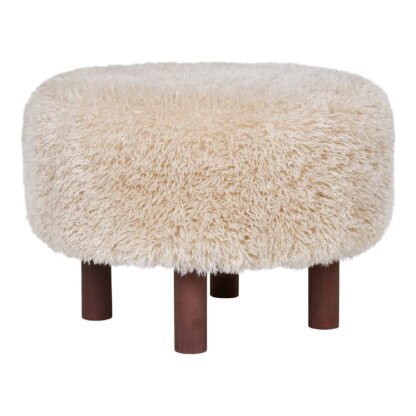 Inverness Pouf - Pouf, hellbraun ø50x33 cm, HN1260