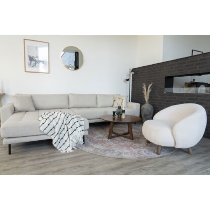 Hellerup Couchtisch – Couchtisch, Walnussfurnier ø75x36 cm – Bild 3