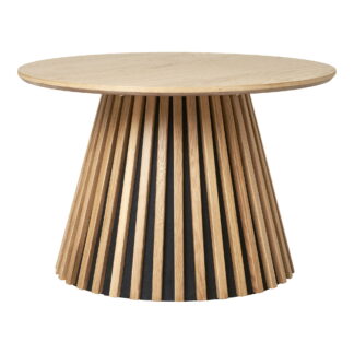 Osaka Couchtisch – Couchtisch, Eichenfurnier, natur ø70x45 cm