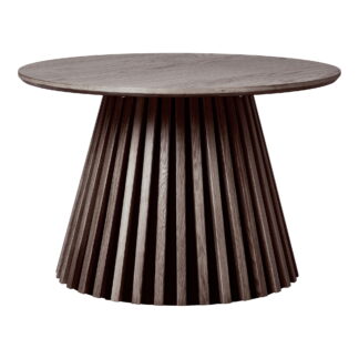 Osaka Couchtisch – Couchtisch, Eichenfurnier, geräuchert ø70x45 cm
