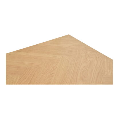 Amora Couchtisch – Couchtisch, Eichenfurnier mit Fischgrätenmuster, 60 x 120 x 42 cm – Bild 2