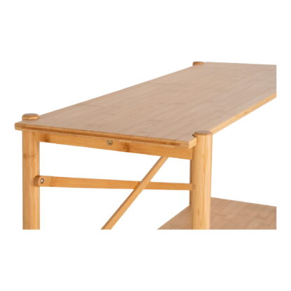 Manaus Konsolentisch – Konsolentisch, Bambus, natur 83x32x80,5 cm – Bild 4