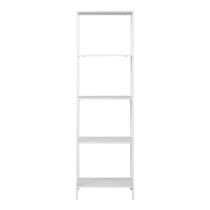 Vita Shelf - Regal, 5 Regale, weißer Rahmen 51x35x170 cm – Bild 2
