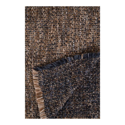 Ely Plaid - Plaid, blau/gelb 130x170 cm – Bild 2
