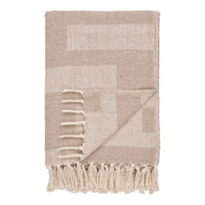 Adana Plaid - Plaid, Taupe 130x180 cm