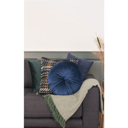 Cort Plaid - Plaid, Baumwolle, grün/weiß, Design A 130x160 cm – Bild 3