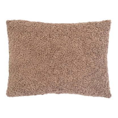 Tavira Cushion - Kissen, braunes Bouclé 45x60 cm