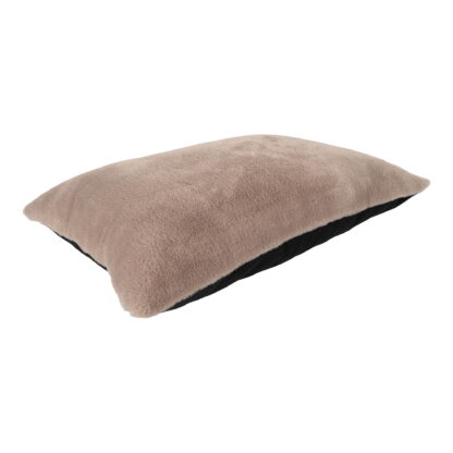 Evora Cushion - Kissen, hellbraunes Kunstfell 45x60 cm – Bild 2