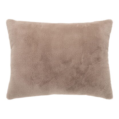 Evora Cushion - Kissen, hellbraunes Kunstfell 45x60 cm