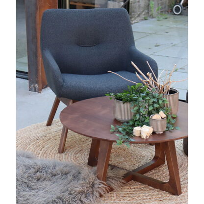 Bombay Rug - Teppich, geflochtene Jute, Natur ø150 cm – Bild 2