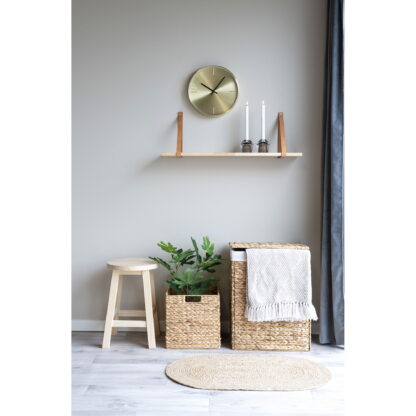 Bombay Fußmatte – Fußmatte aus geflochtener Jute, natur, oval 50x80 cm – Bild 3
