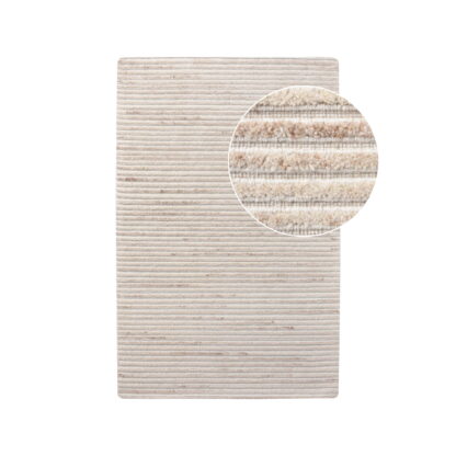 Mango Rug – Teppich, handgetuftet, Elfenbein 160x230 cm