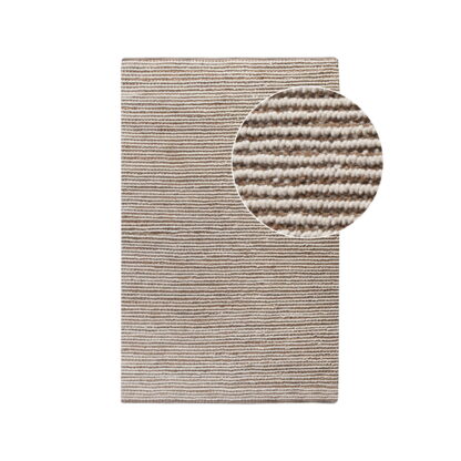 Avadi Rug - Teppich, handgewebt, Natur/Elfenbein 160x230 cm