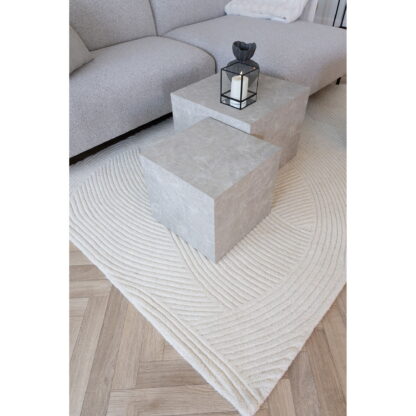 Pune Rug – Teppich, handgetuftet, Elfenbein 160x230 cm – Bild 4
