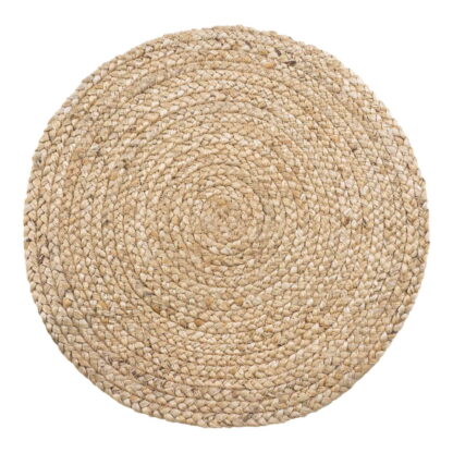 Bombay Tischset, 4er-Set - Tischset aus geflochtener Jute, natur ø38 cm, 4er-Set – Bild 2